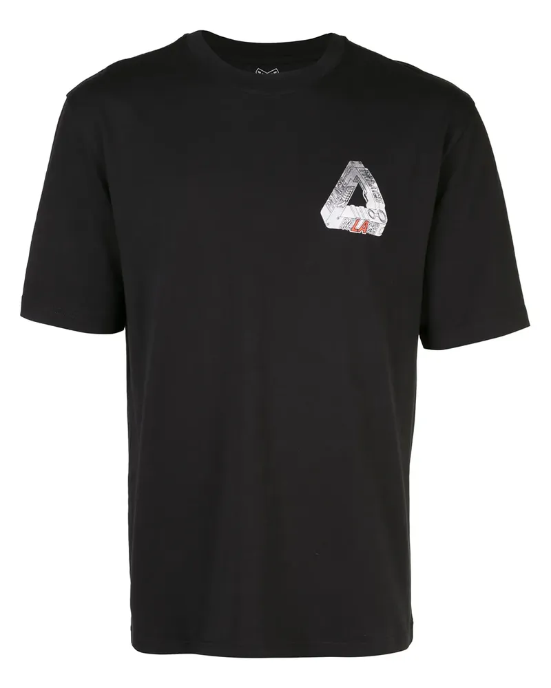 PALACE T-Shirt mit Logo - Schwarz Schwarz