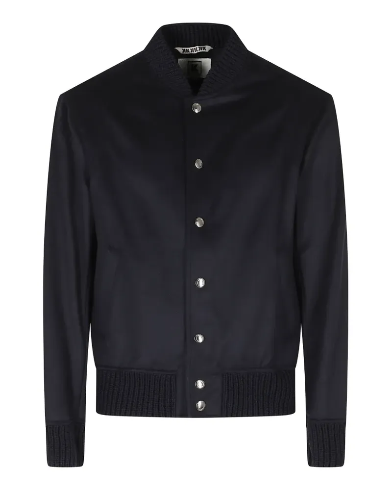 KIRED cashmere bomber jacket - Blau Blau