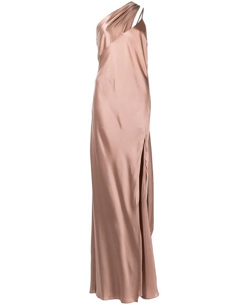 mason by michelle mason Drapiertes Abendkleid - Nude Nude