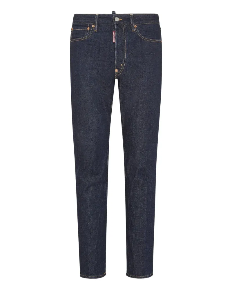 Dsquared2 Klassische Slim-Fit-Jeans - Blau Blau