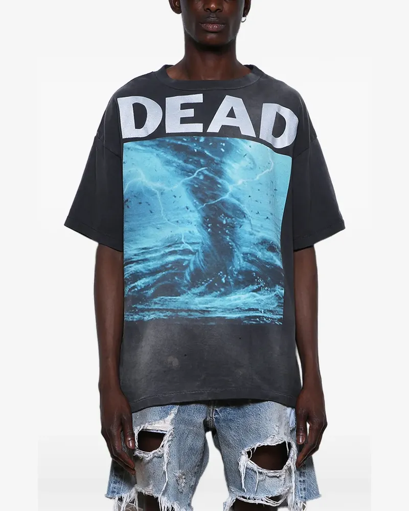 SAINT MXXXXXX graphic T-shirt - Grau Grau