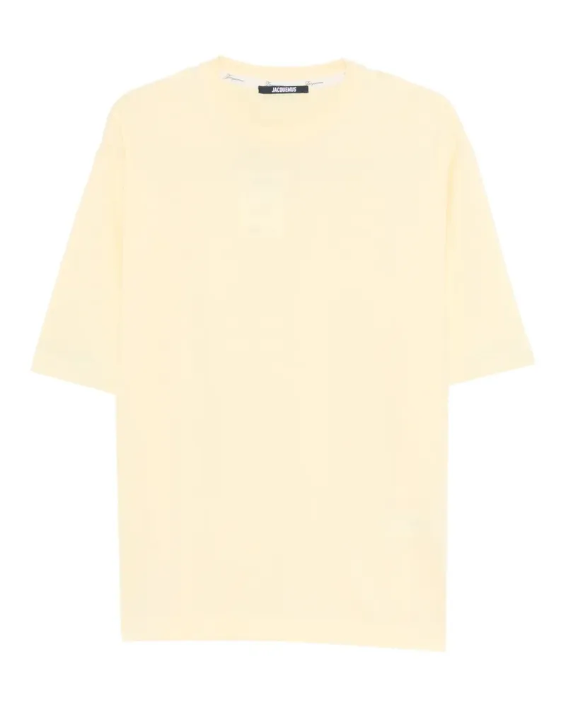Jacquemus Carré crew-neck T-shirt - Gelb Gelb