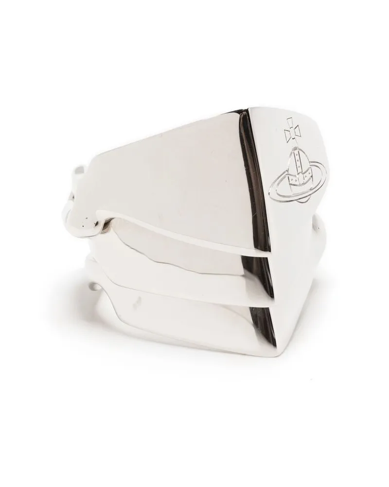 Vivienne Westwood Drei Ringe - Silber Silber