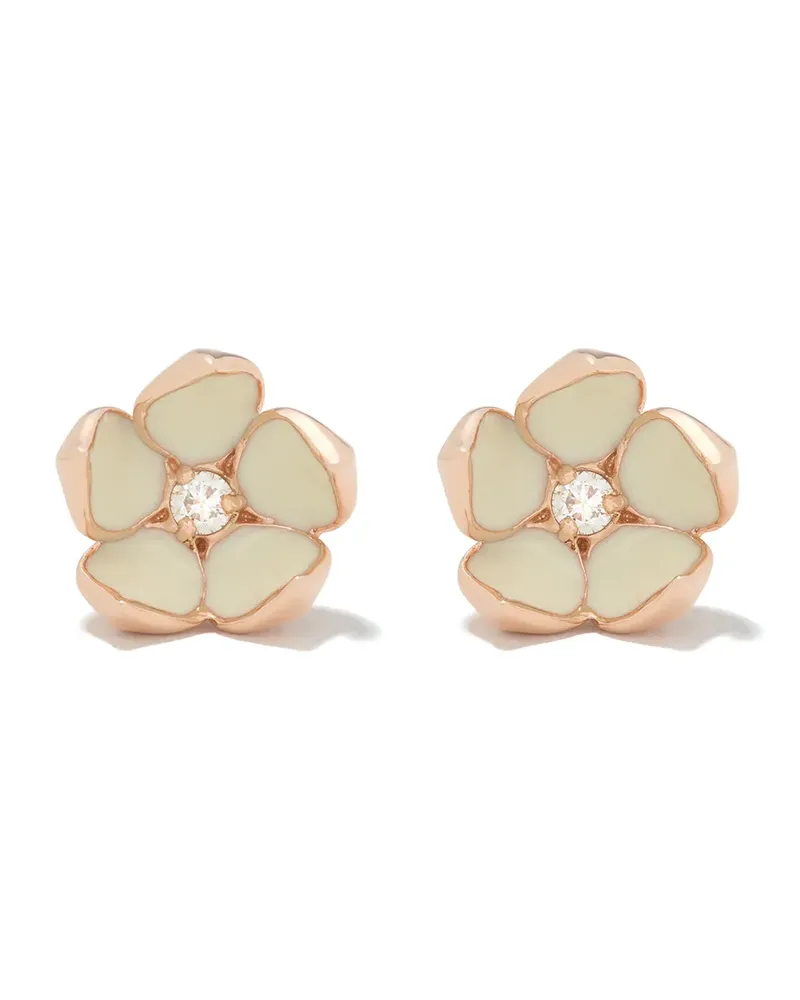 Shaun Leane Cherry Blossom' Ohrringe mit Diamanten - Rosa Rosa