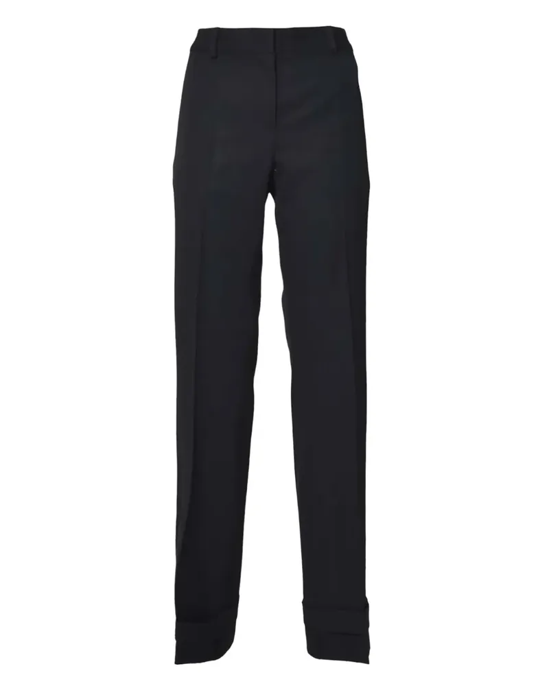 Our Legacy Hip Hose mit Umschlag - Schwarz Schwarz