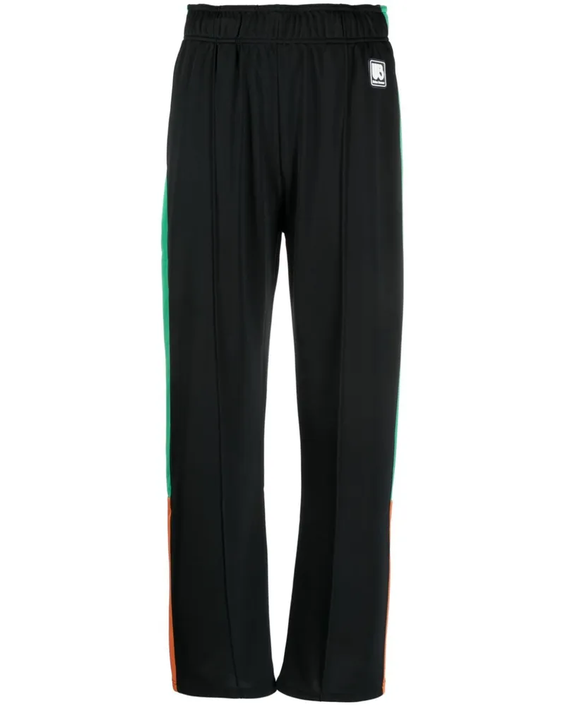 Wales Bonner Jogginghose mit Logo-Patch - Schwarz Schwarz