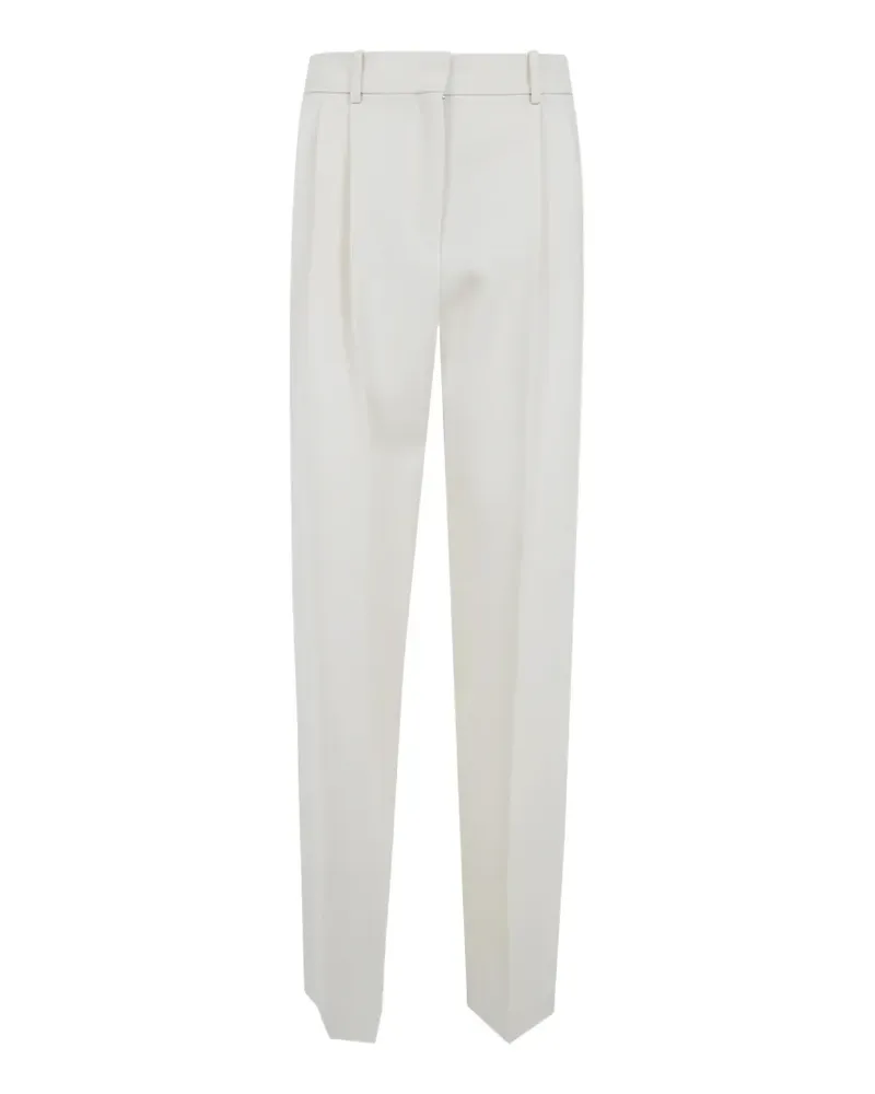 Calvin Klein pleated tailored trousers - Nude Nude