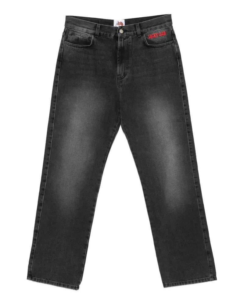 Carne Bollente Lucky Stars rhinestone-embellished jeans - Schwarz Schwarz