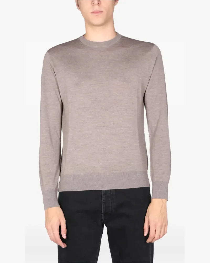 Ballantyne Pullover mit rundem Ausschnitt - Grau Grau