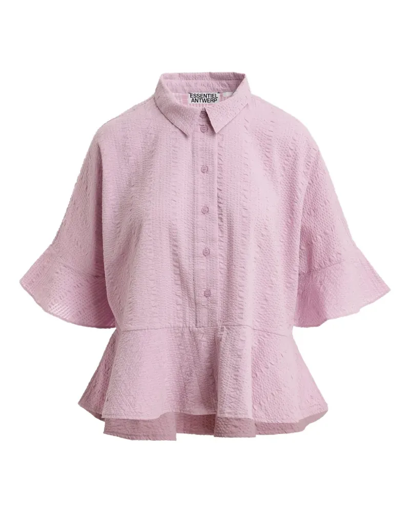Essentiel peplum-hem shirt - Rosa Rosa