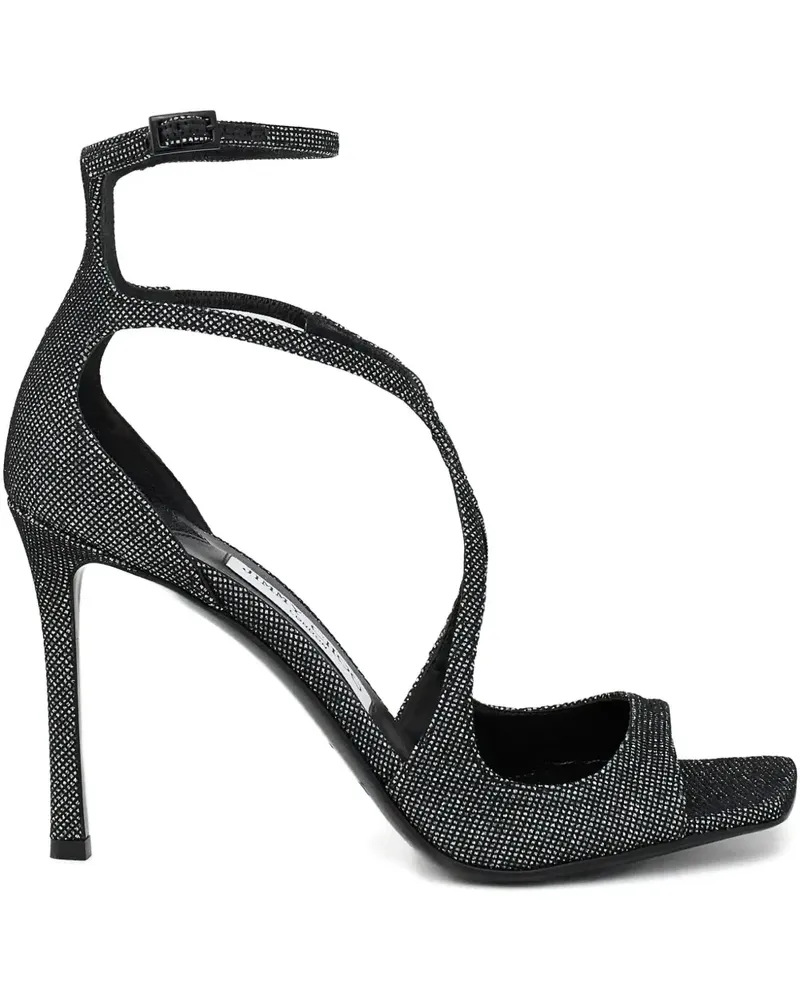 Jimmy Choo 95mm Azia crystal-embellished sandals - Schwarz Schwarz