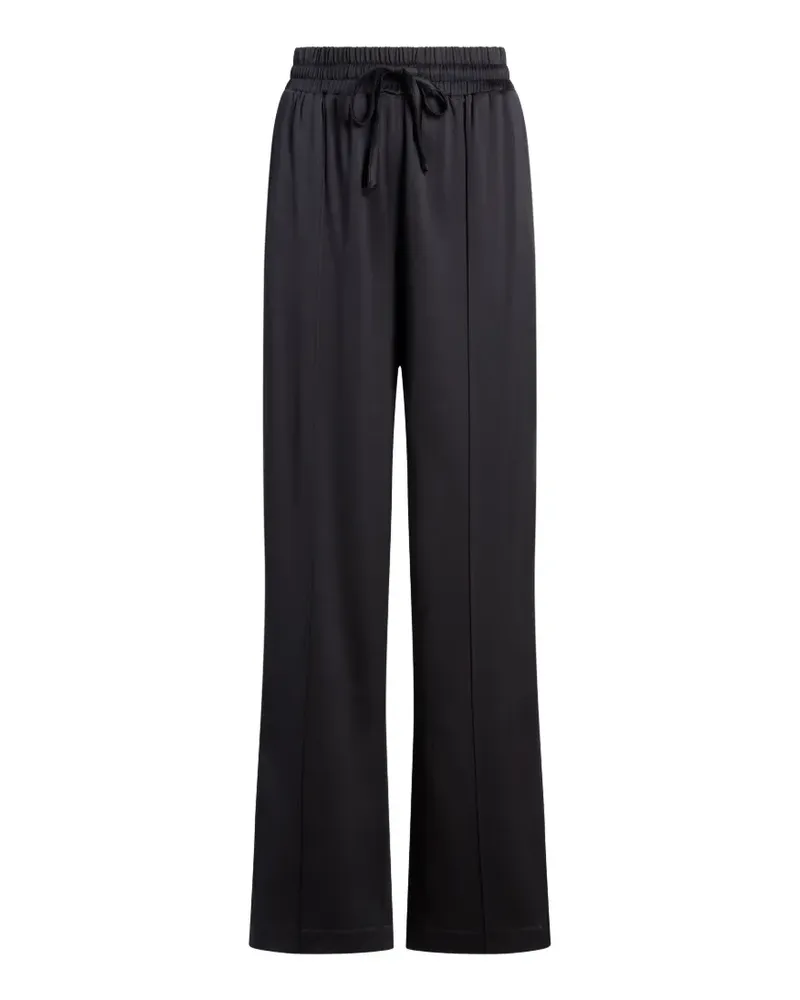 Cinq à Sept Damoni drawstring slit trousers - Schwarz Schwarz