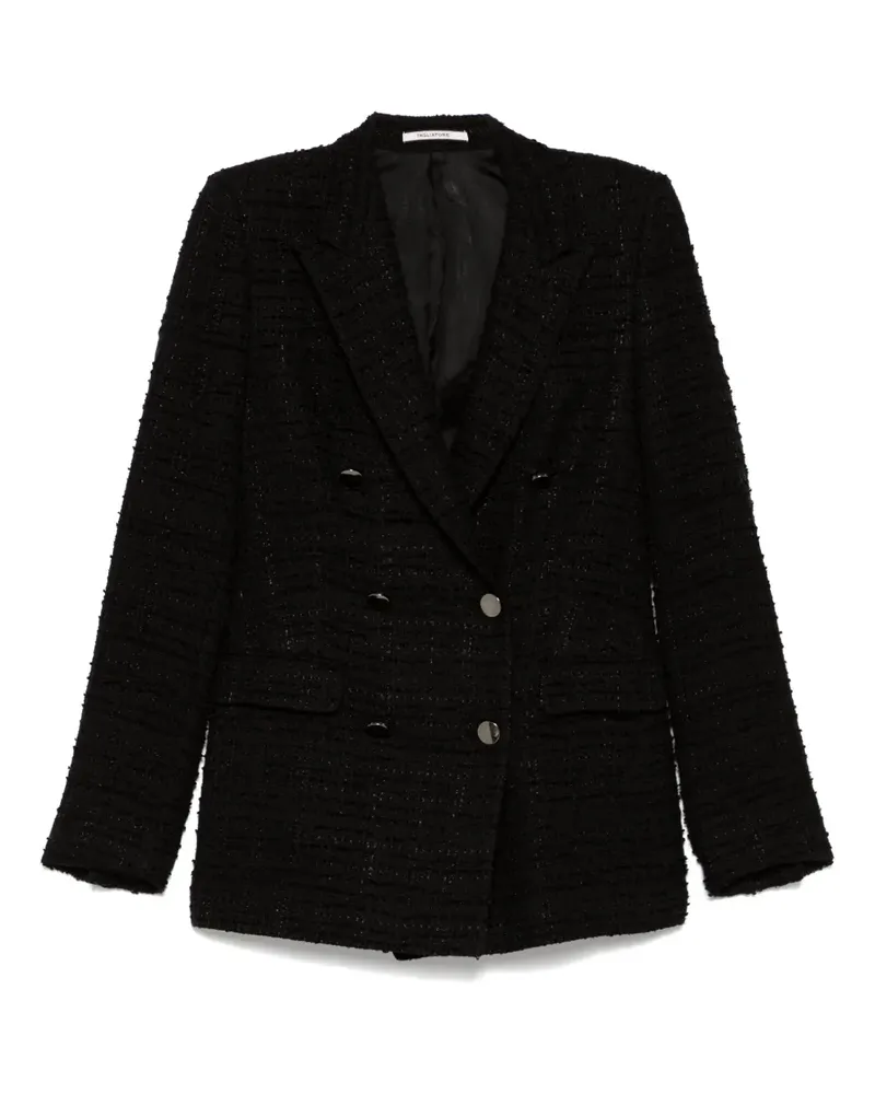 Tagliatore Tweed-Sakko - Schwarz Schwarz
