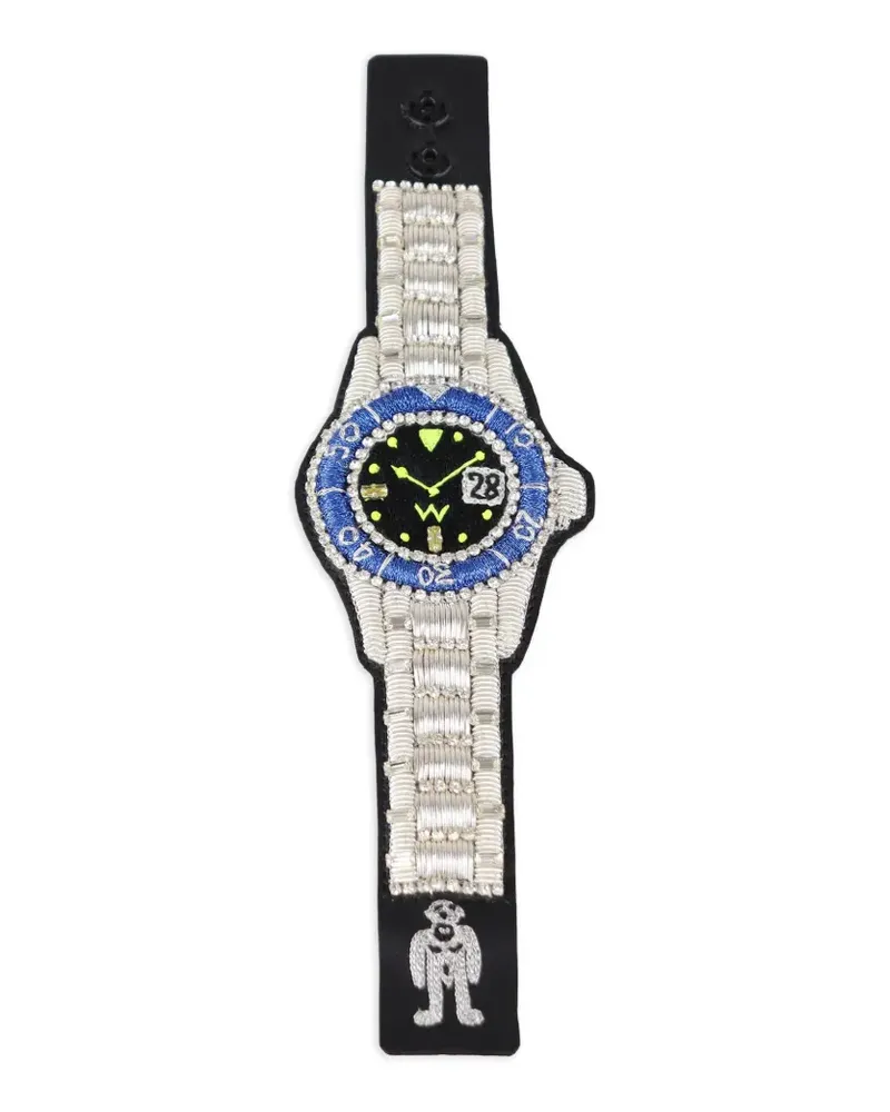 Walter van Beirendonck Dive Armband - Schwarz Schwarz