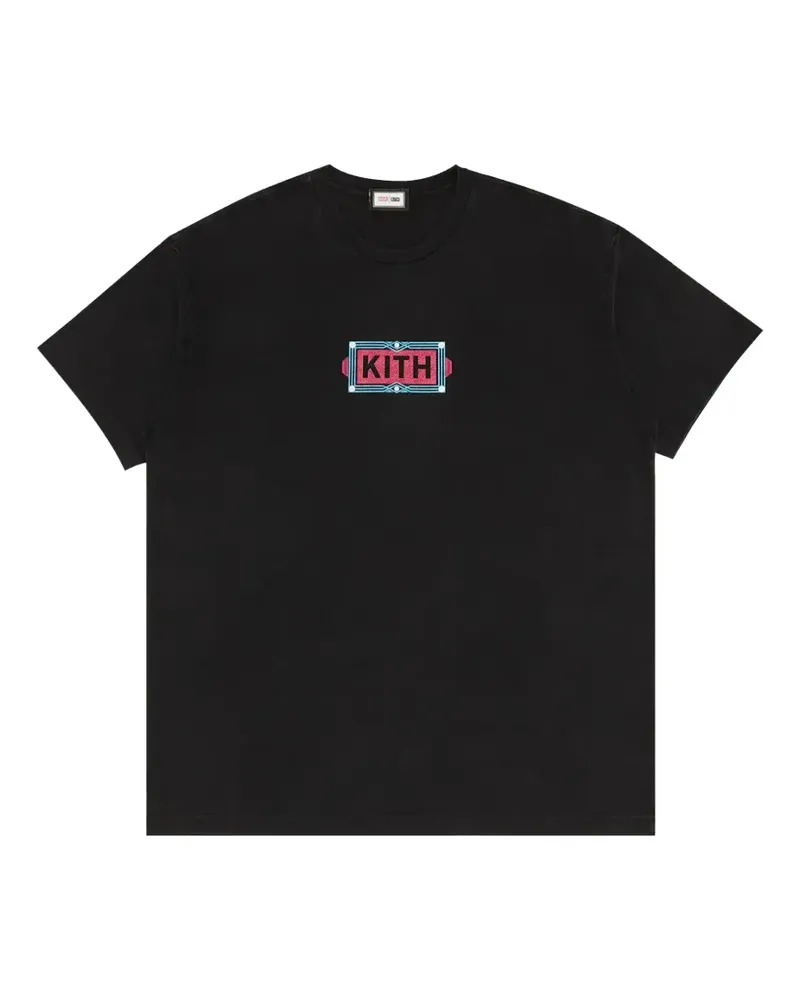 KITH x Marvel Galactus T-Shirt mit Logo-Print - Schwarz Schwarz