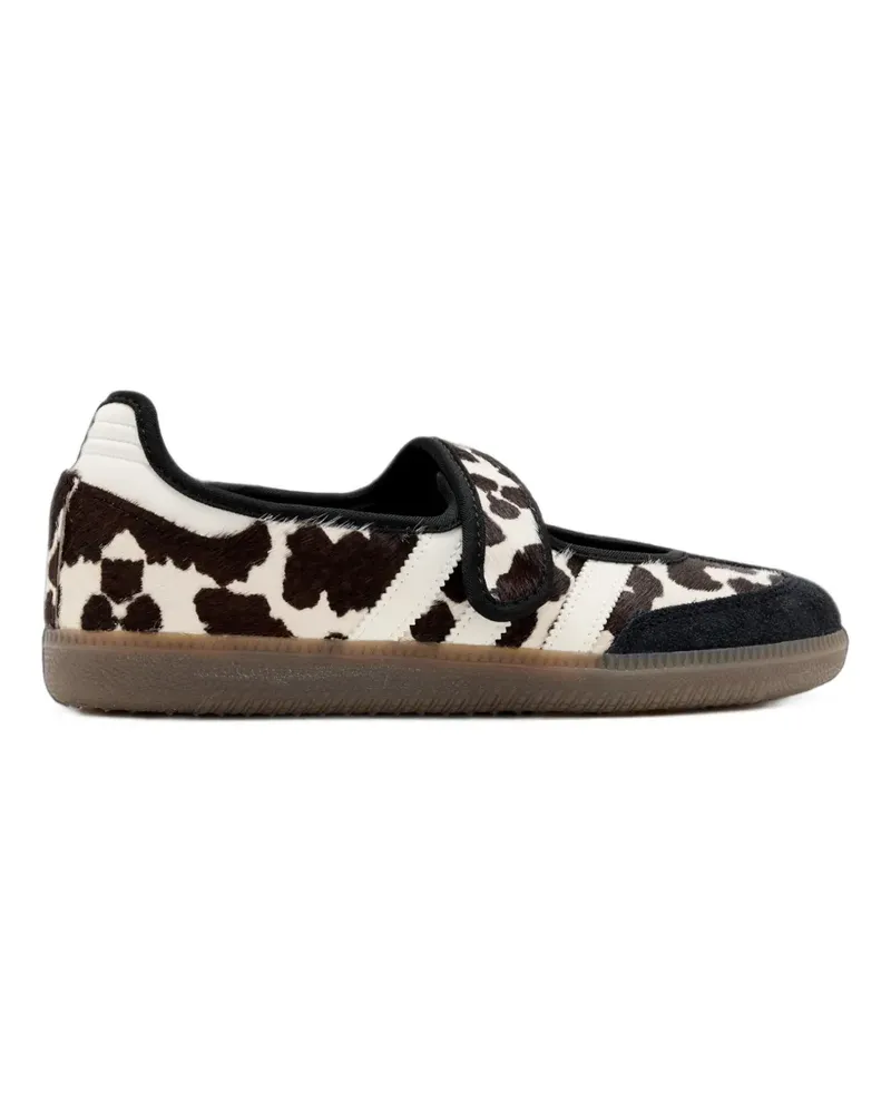 adidas Samba Jane animal-print Mary Jane shoes - Weiß Weiß