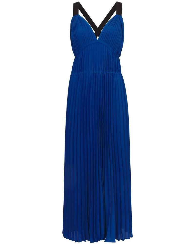 Proenza Schouler Broomstick Trägerkleid mit Falten - Blau Blau