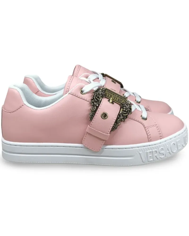 Versace Jeans Sneakers mit Barock-Schnalle - Rosa Rosa
