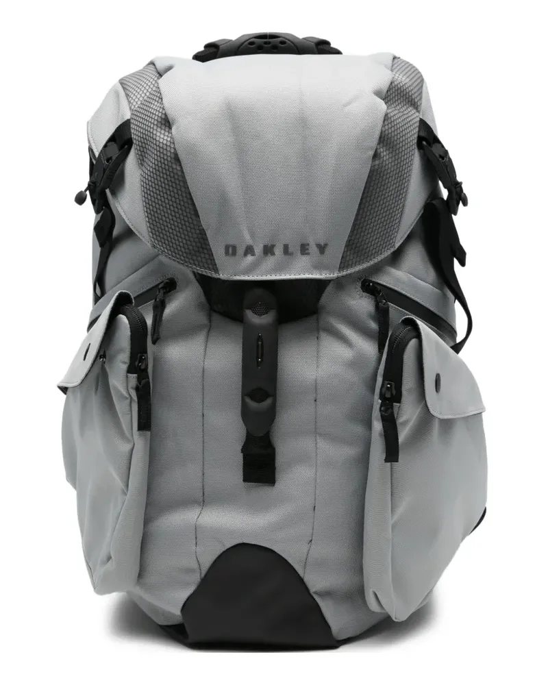 Oakley flap-pocket backpack - Grau Grau