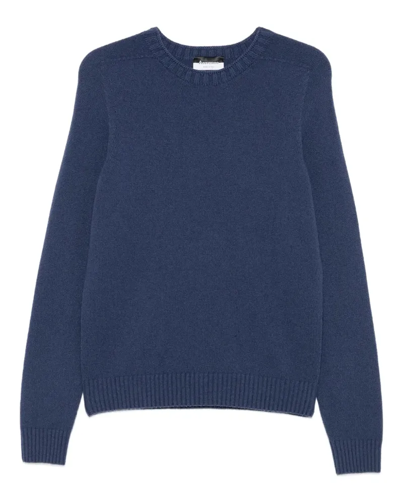 Arovescio Pullover mit rundem Ausschnitt - Blau Blau