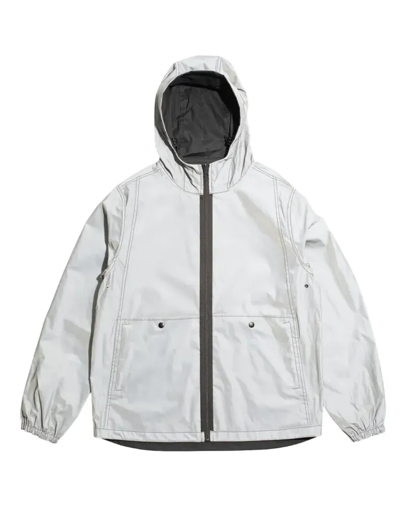 Pop Trading Company Wendbare Kapuzenjacke - Grau Grau