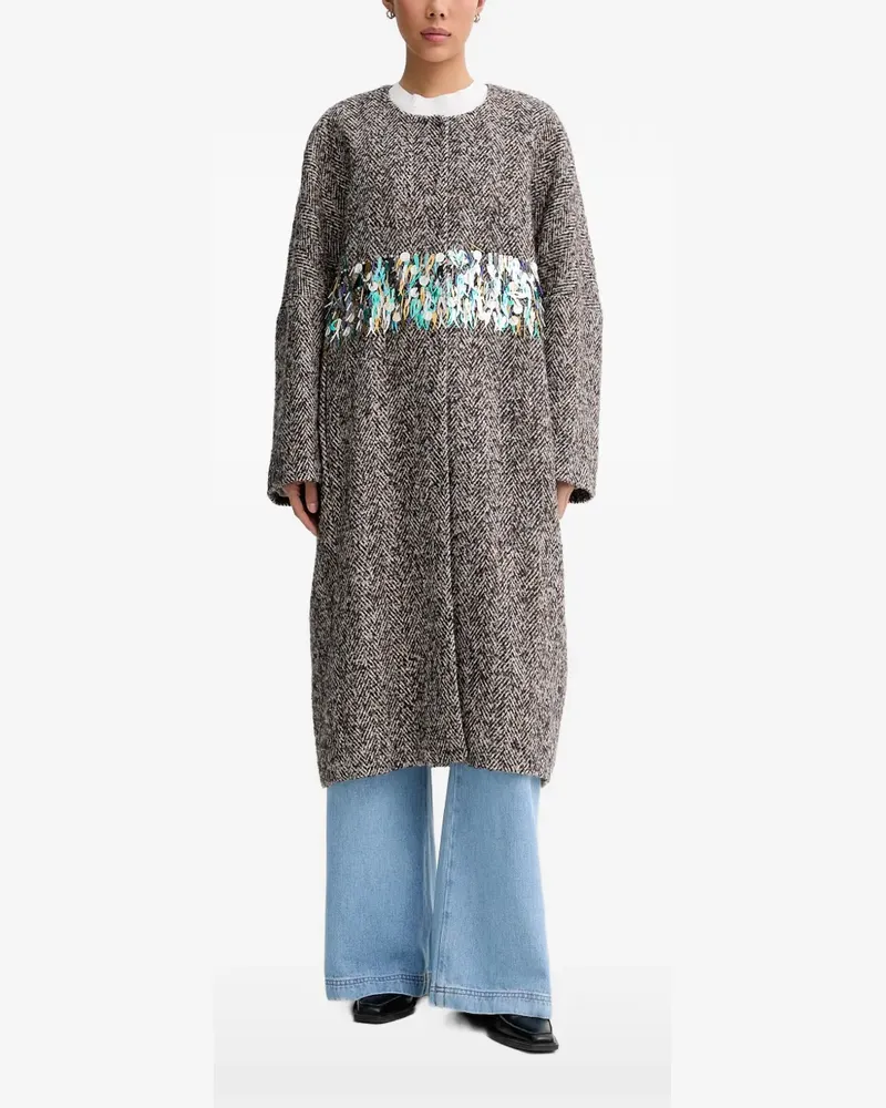 MUNTHE Ninella coat - Grau Grau