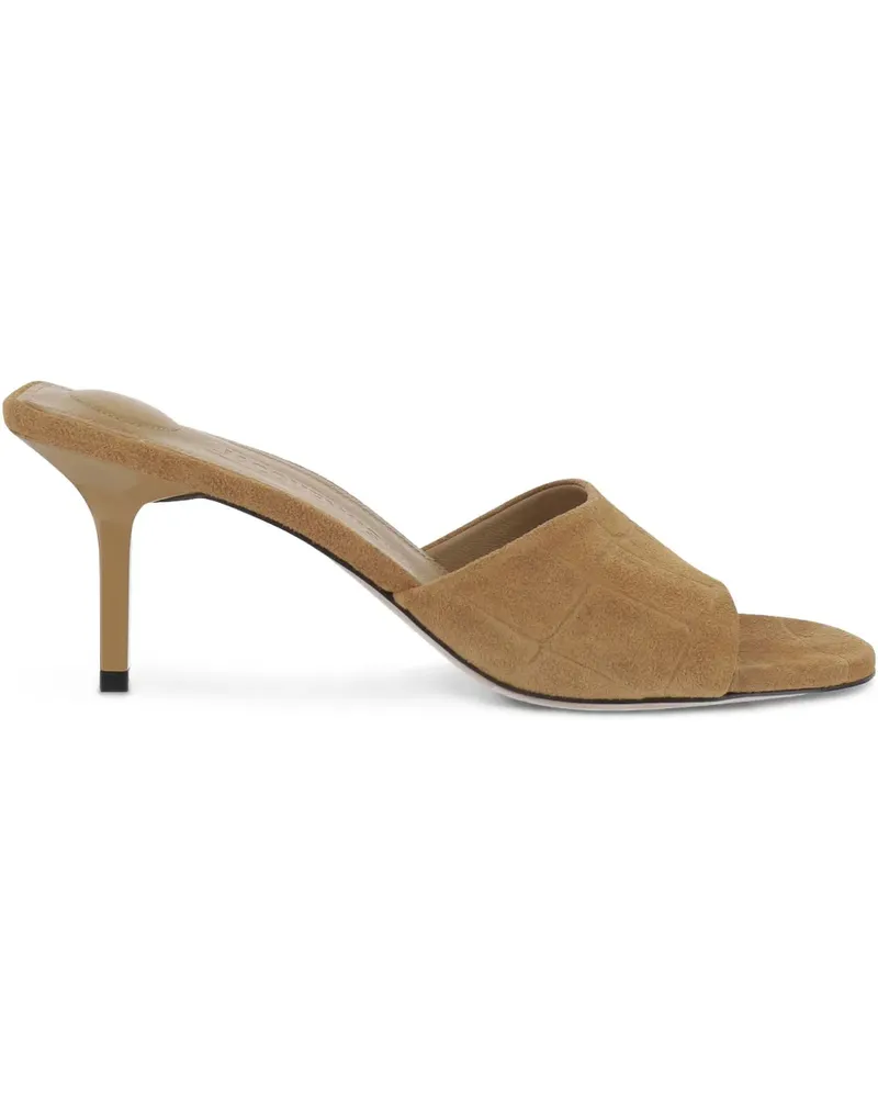 Jacquemus Mules aus Wildleder - Braun Braun