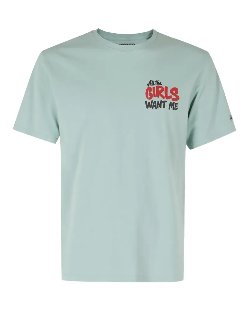 MC2 Saint Barth Portland graphic-print T-shirt - Grün Grün