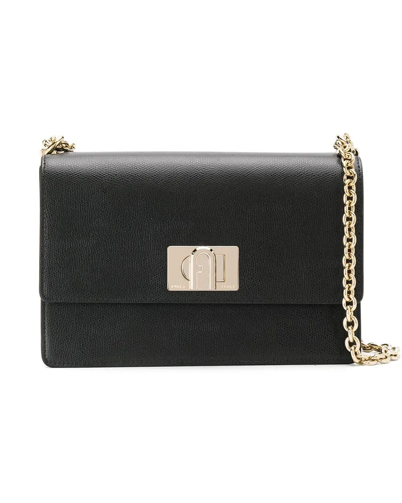 Furla 1927' Umhängetasche - Schwarz Schwarz