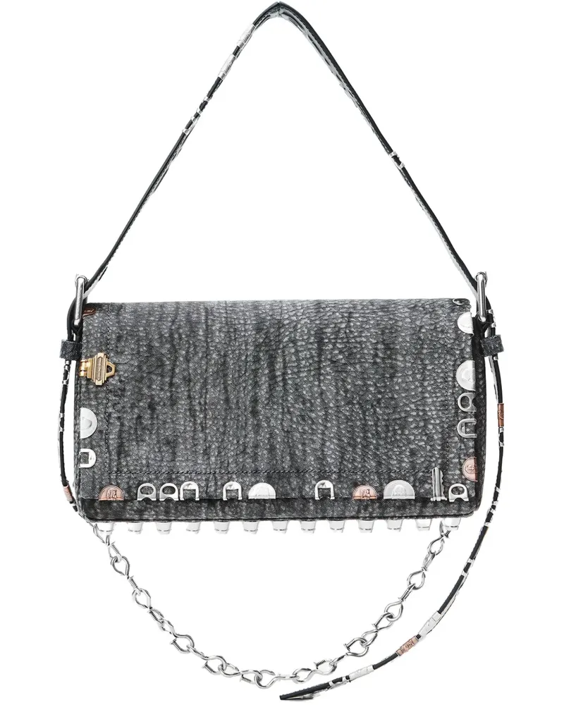 Alexander Wang Schultertasche mit Nieten - Schwarz Schwarz