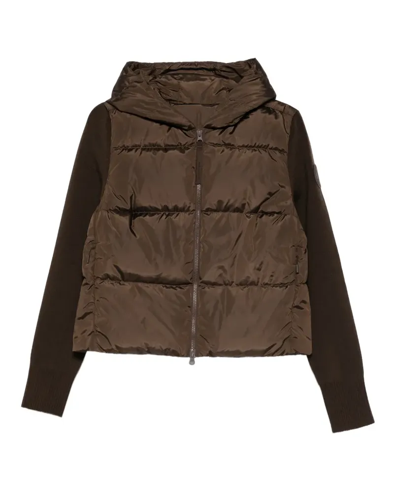 Canada Goose HyBridge quilted hooded jacket - Braun Braun