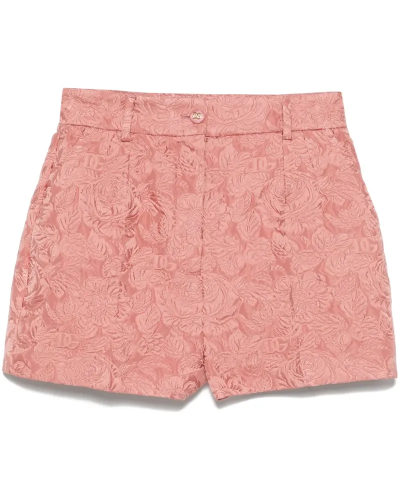 Dolce & Gabbana Shorts mit Cloqué-Effekt - Rosa Rosa
