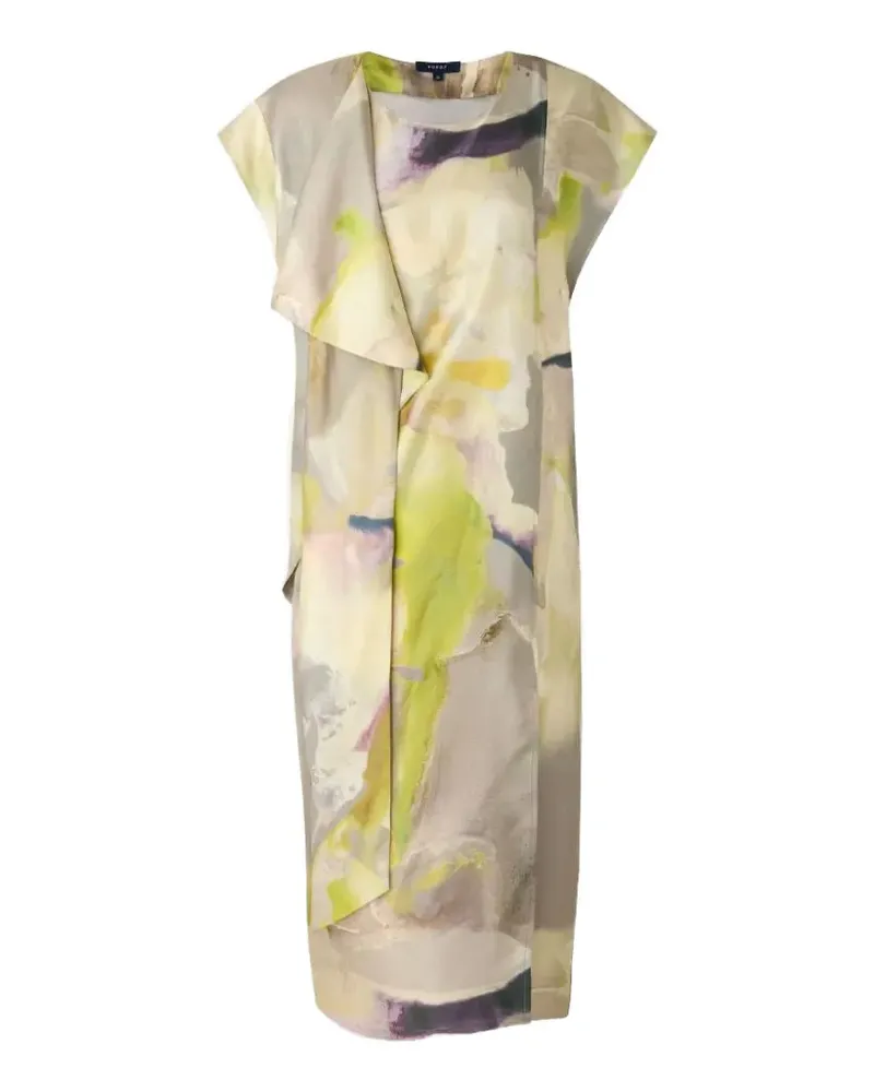 Soeur Iberis silk-satin midi dress - Nude Nude