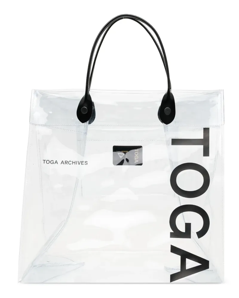 Toga Tote Bag mit Logo - Weiß Weiß