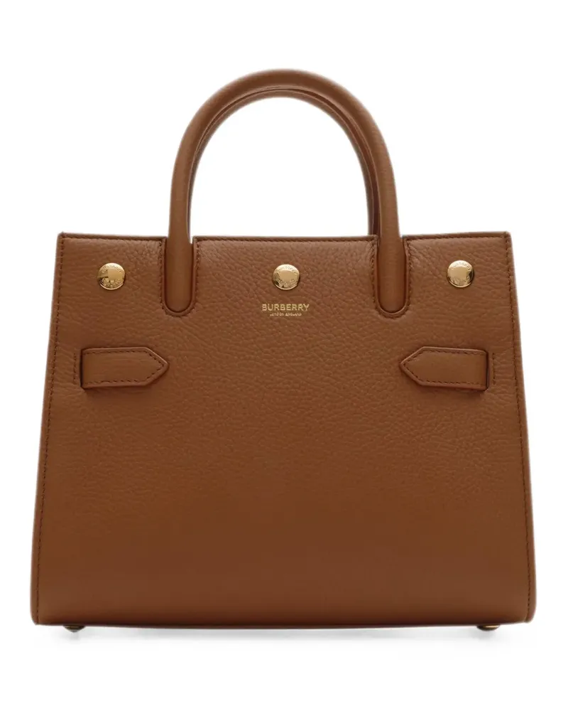 Burberry Mini Title Tasche - Braun Braun