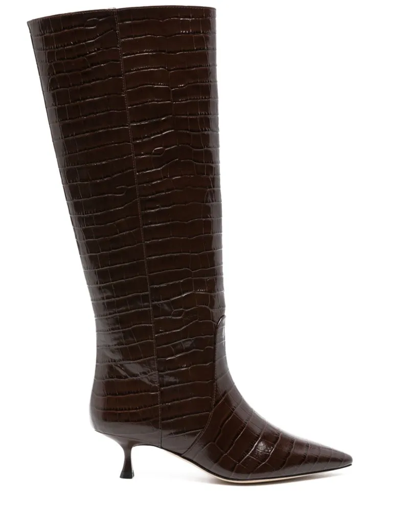 Stuart Weitzman Naomi Stiefel 50mm - Braun Braun