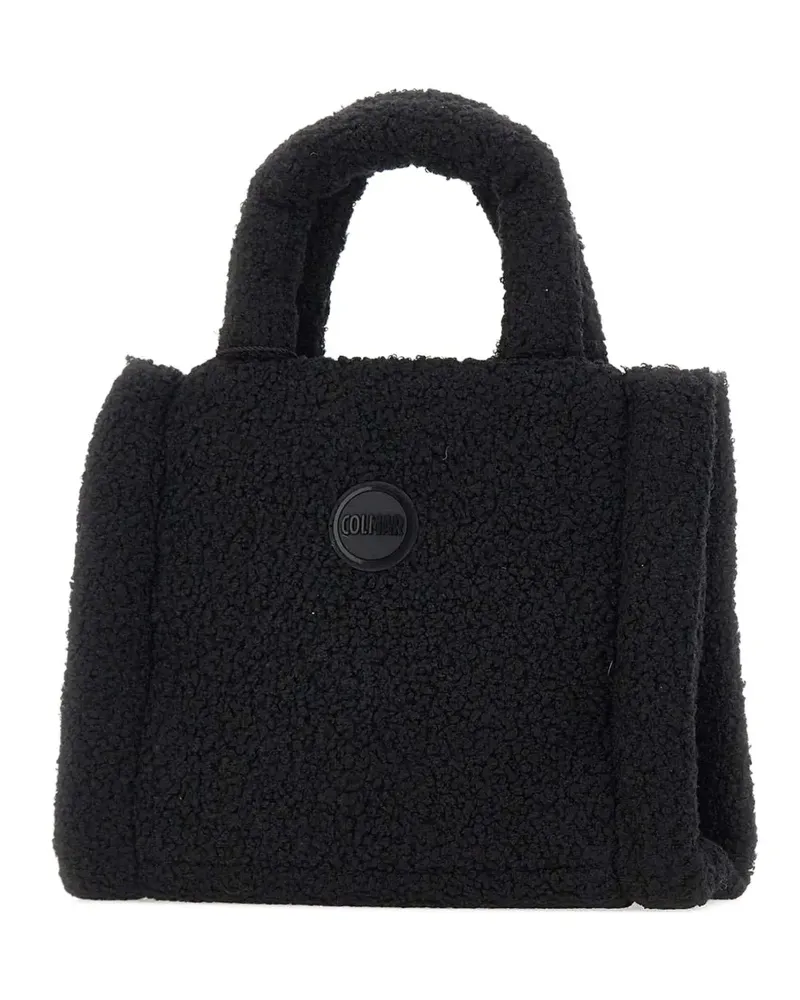 Colmar Eckiger Teddy-Tote Bag - Schwarz Schwarz