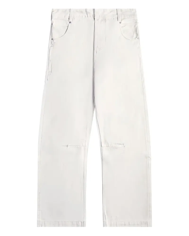 Entire Studios Jeans mit weitem Bein - Weiß Weiß