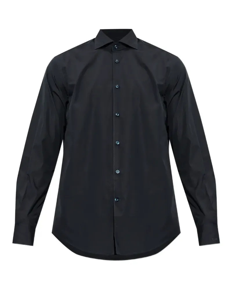 Paul & Shark Soffio spread-collar long-sleeve shirt - Blau Blau