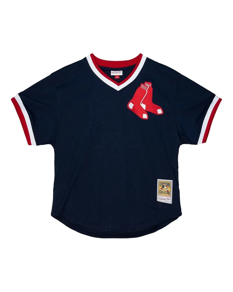 Mitchell & Ness Red Sox 1989 Jim Rice Trikot - Blau Blau