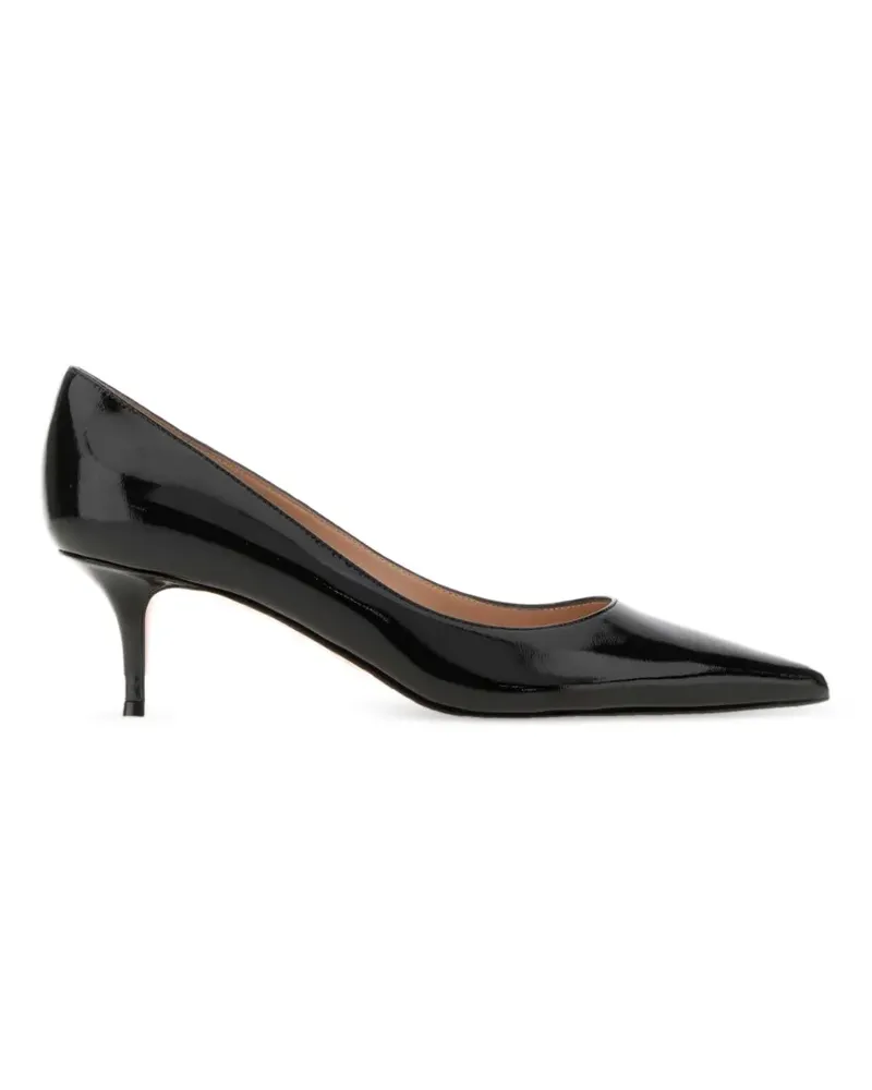 Gianvito Rossi Pumps mit spitzer Kappe - Schwarz Schwarz