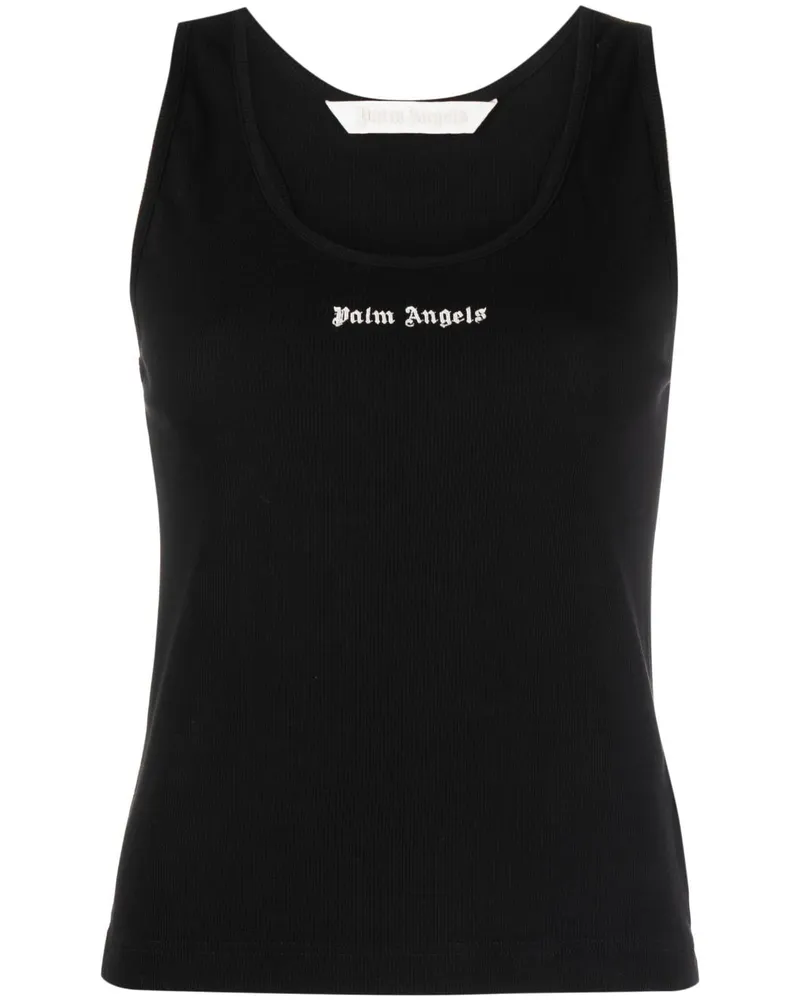 Palm Angels Tanktop mit Racerback - Schwarz Schwarz
