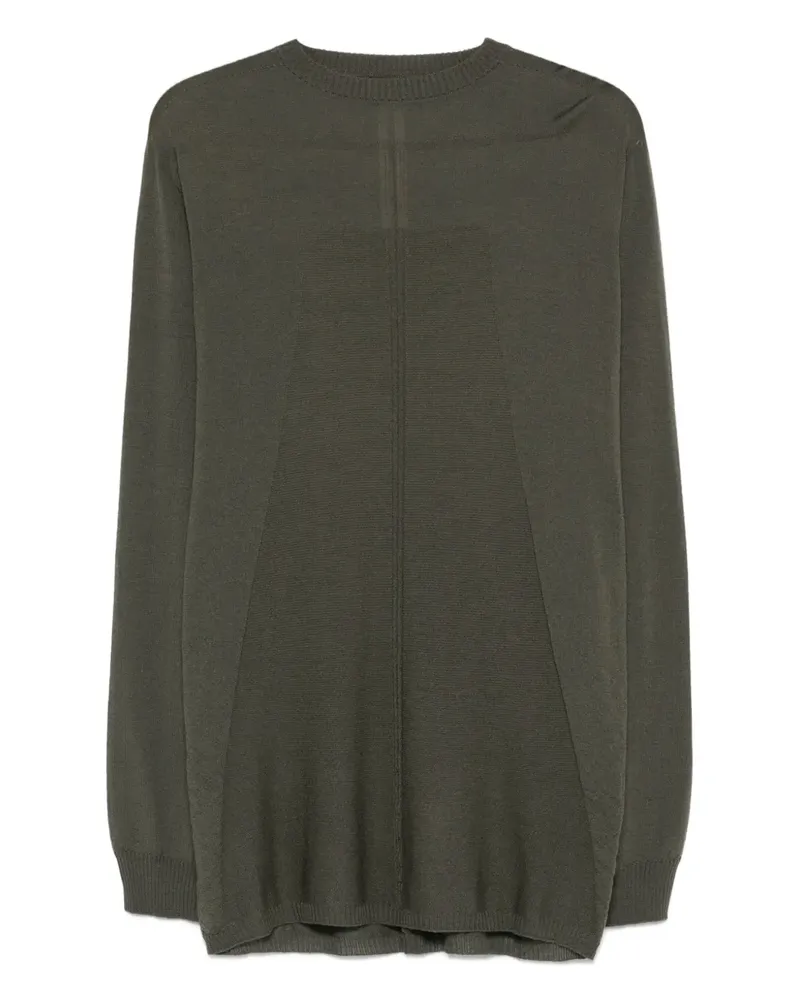Rick Owens Pullover mit Kontrasteinsatz - Grün Grün