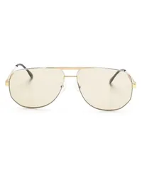 Carrera Getönte Pilotenbrille Gold