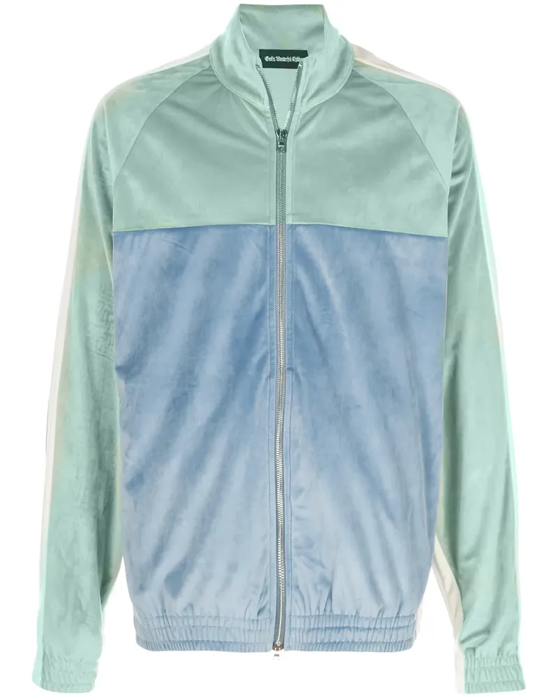 God's Masterful Children Trainingsjacke aus Samt - Grün Grün