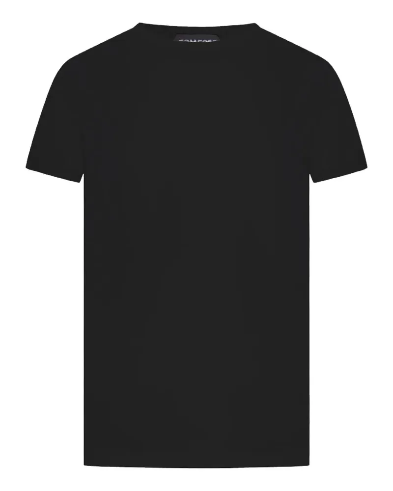 Tom Ford T-Shirt mit rundem Ausschnitt - Schwarz Schwarz
