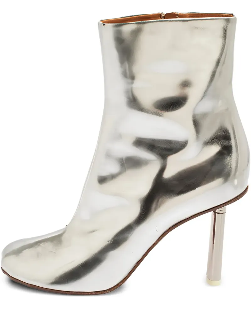 VETEMENTS Metallic-Pumps 85mm - Silber Silber