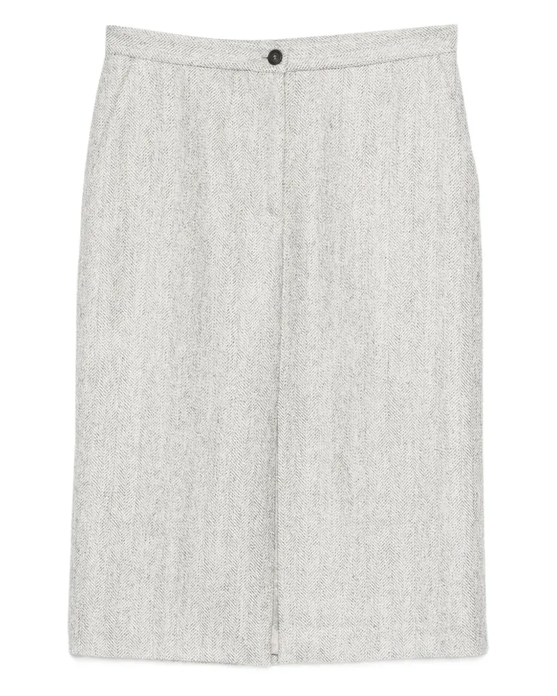 Antonelli Firenze Wisky Rock mit Knöpfen - Grau Grau