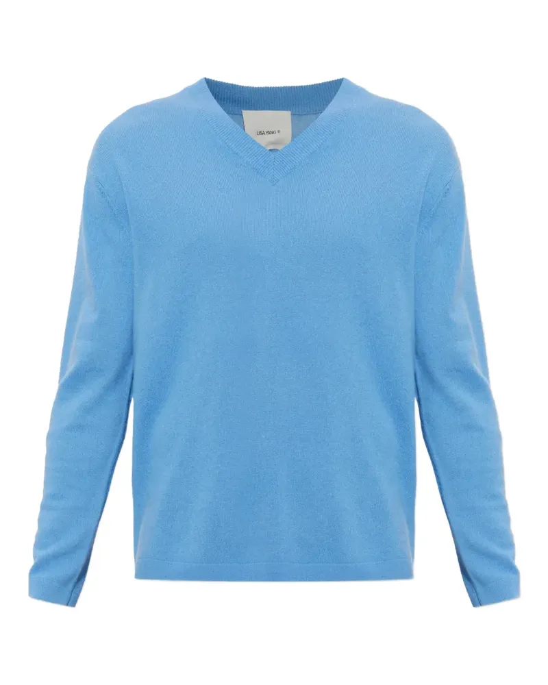 Lisa Yang Clayton Kaschmirpullover - Blau Blau