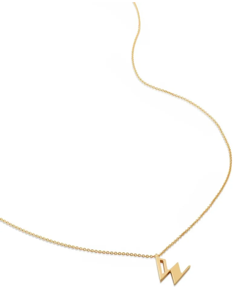 Monica Vinader W Halskette - Gold Gold